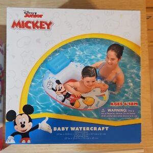 Disney Mickey Mouse Blue and White Baby Watercraft